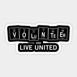 Periodically Volunteer Sticker